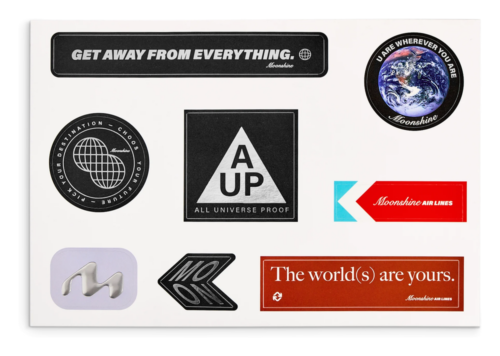 La planche de stickers